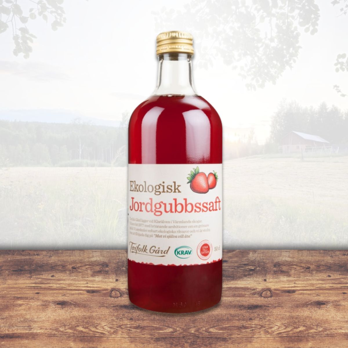 Ekologisk Jordgubb