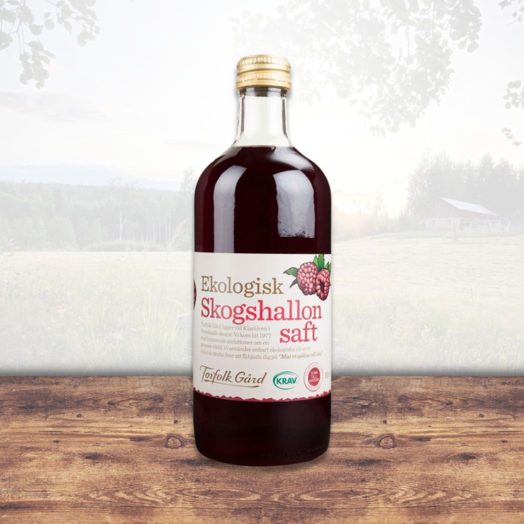 Ekologisk Skogshallonsaft