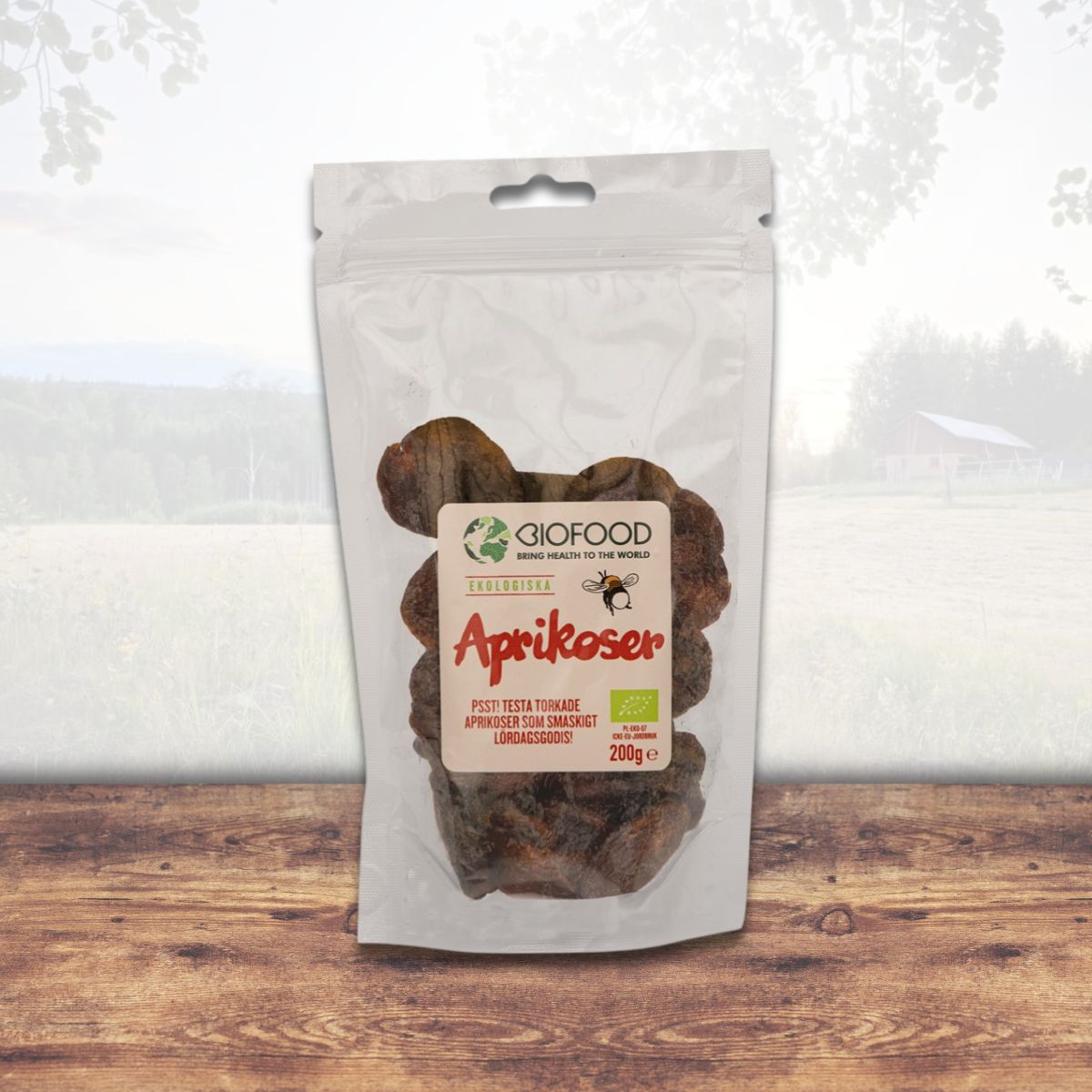 Aprikoser Eko – 200 G