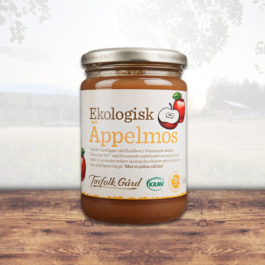 Ekologisk Äppelmos